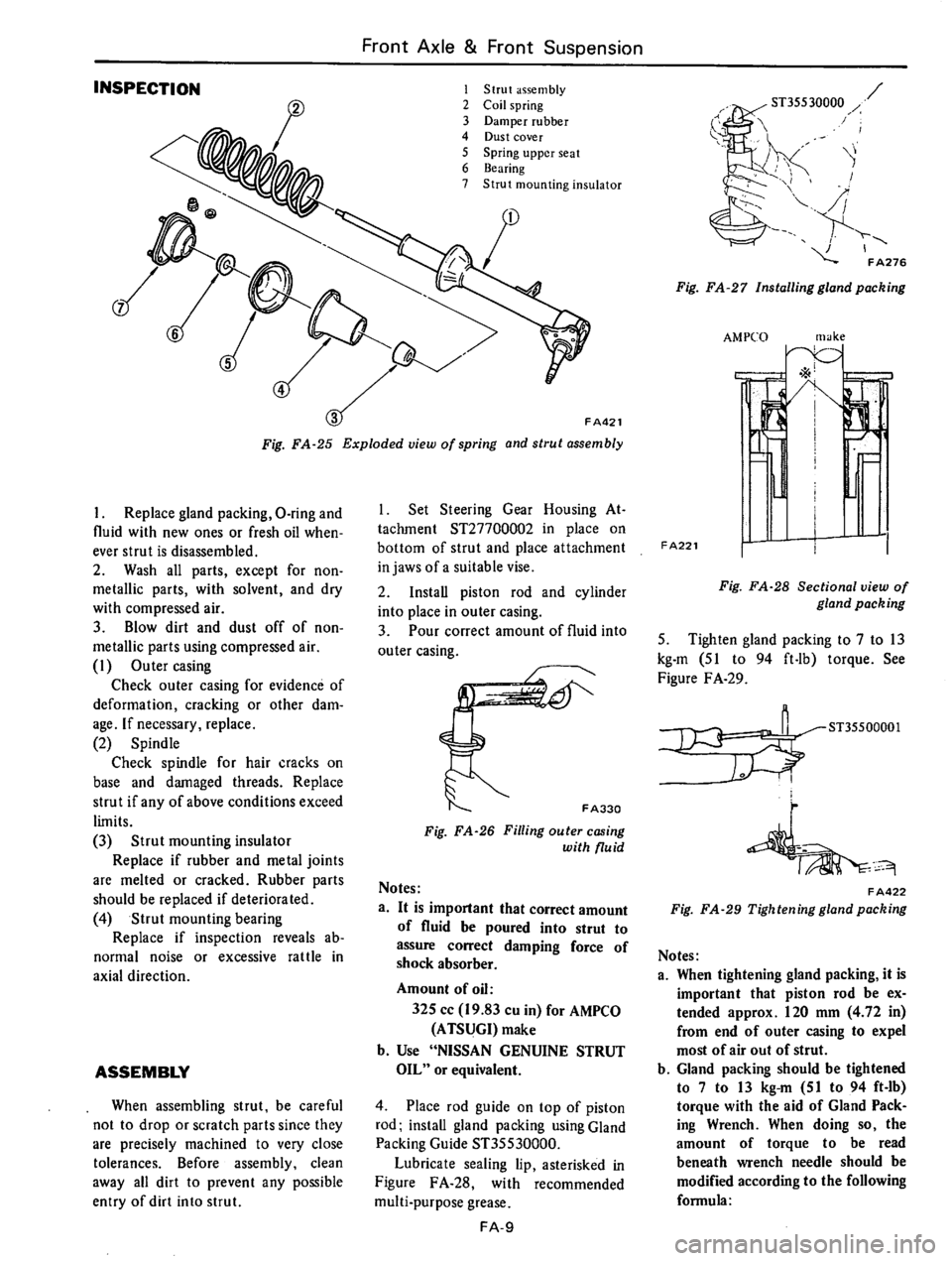 DATSUN B210 1976  Service Repair Manual 