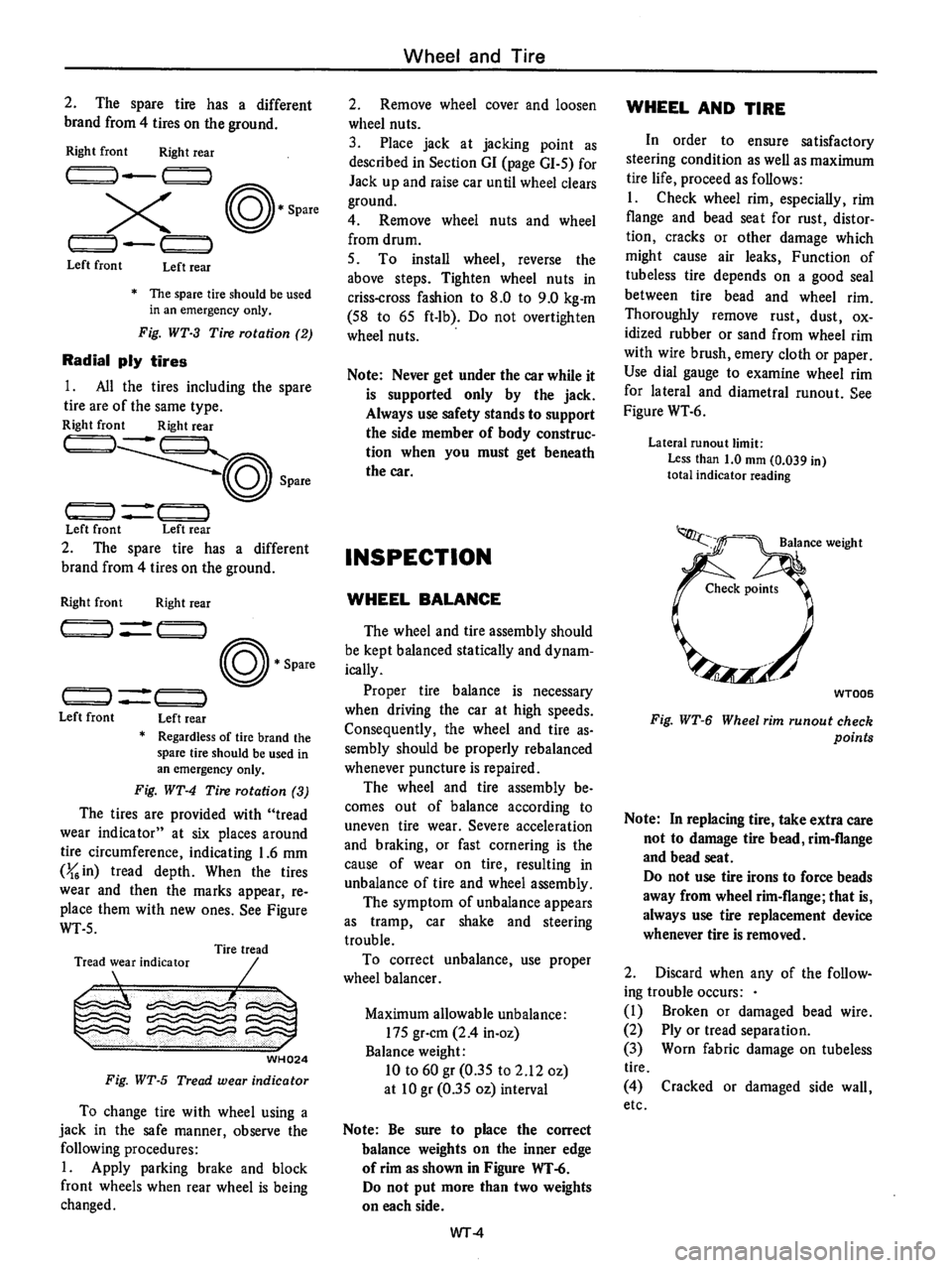 DATSUN B210 1976  Service Repair Manual 