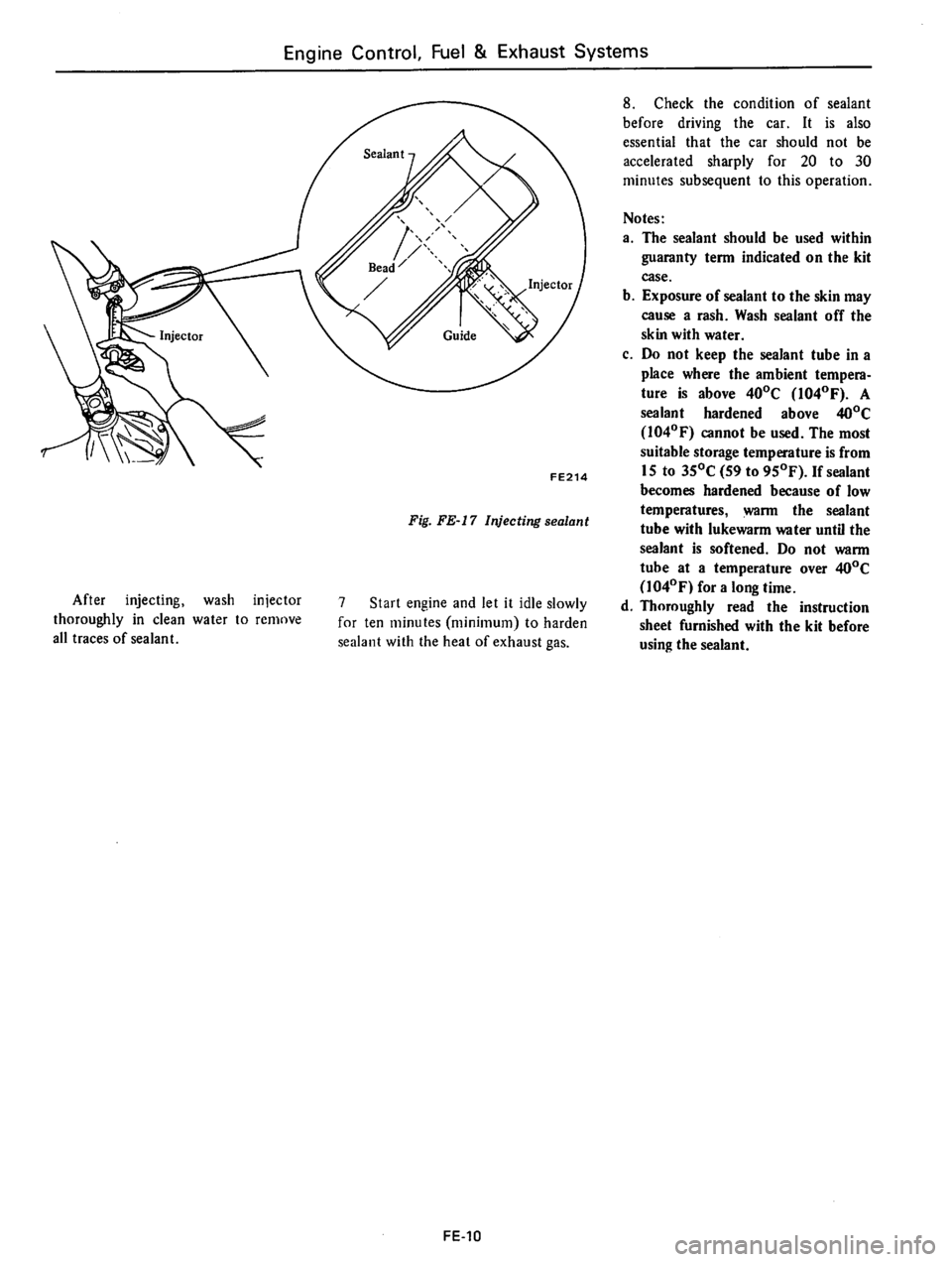DATSUN B210 1976  Service Repair Manual 