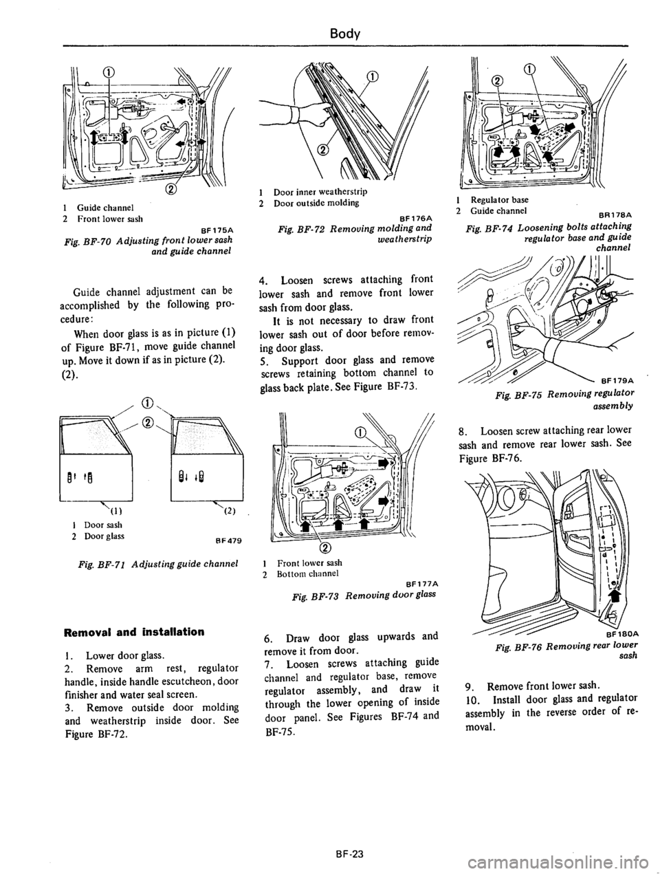 DATSUN B210 1976  Service Repair Manual 