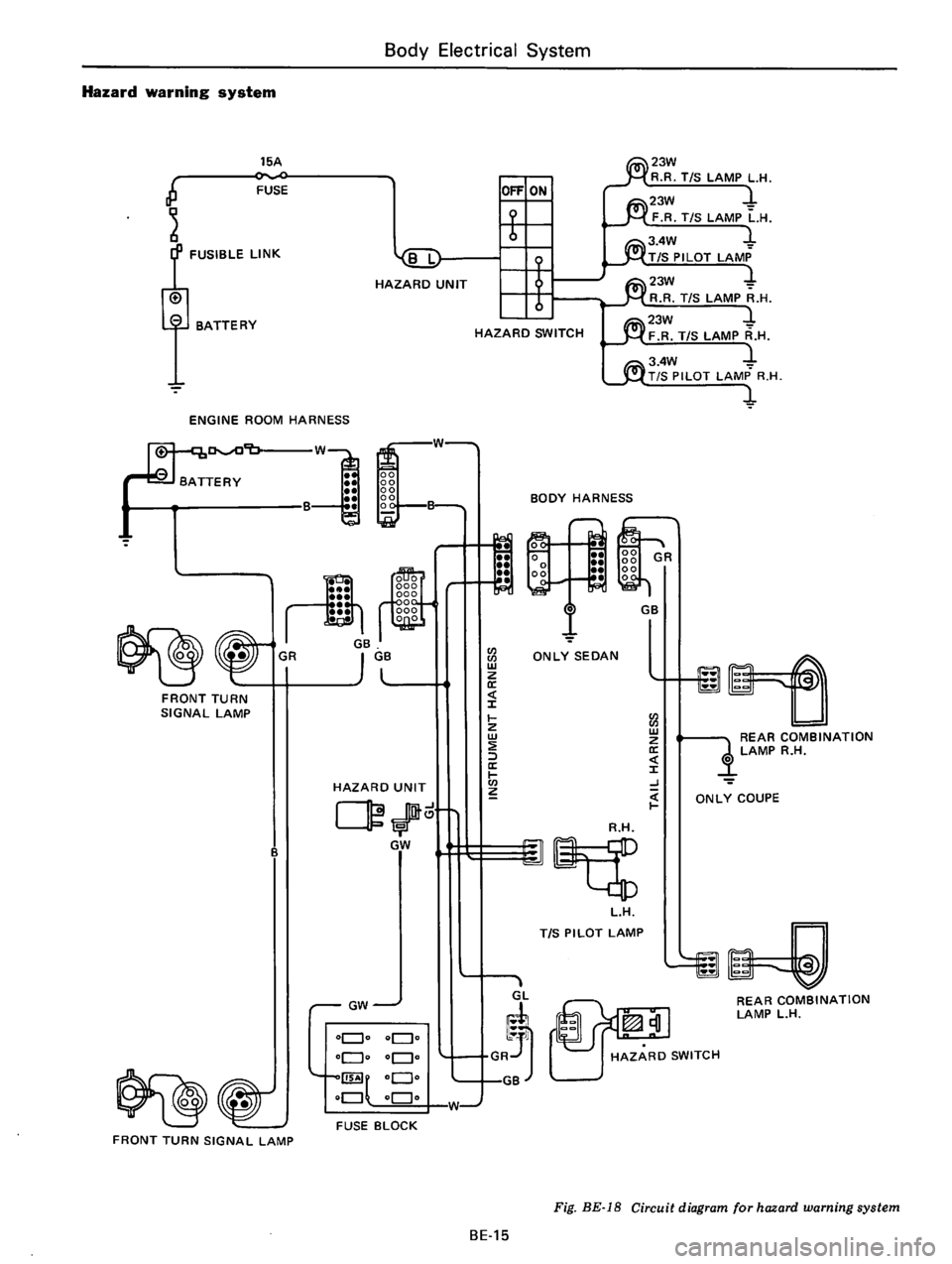 DATSUN B210 1976  Service Repair Manual 