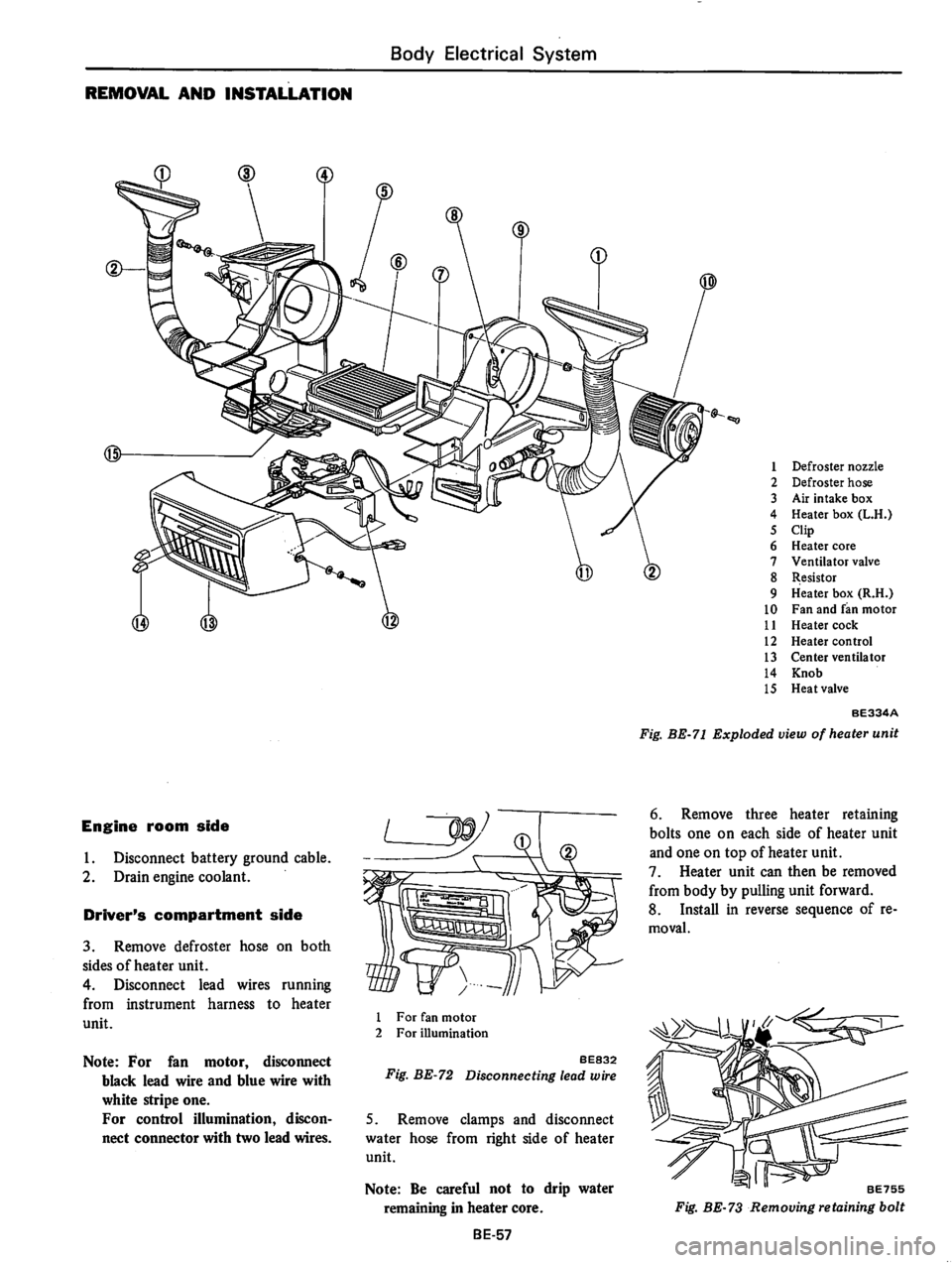 DATSUN B210 1976  Service Repair Manual 