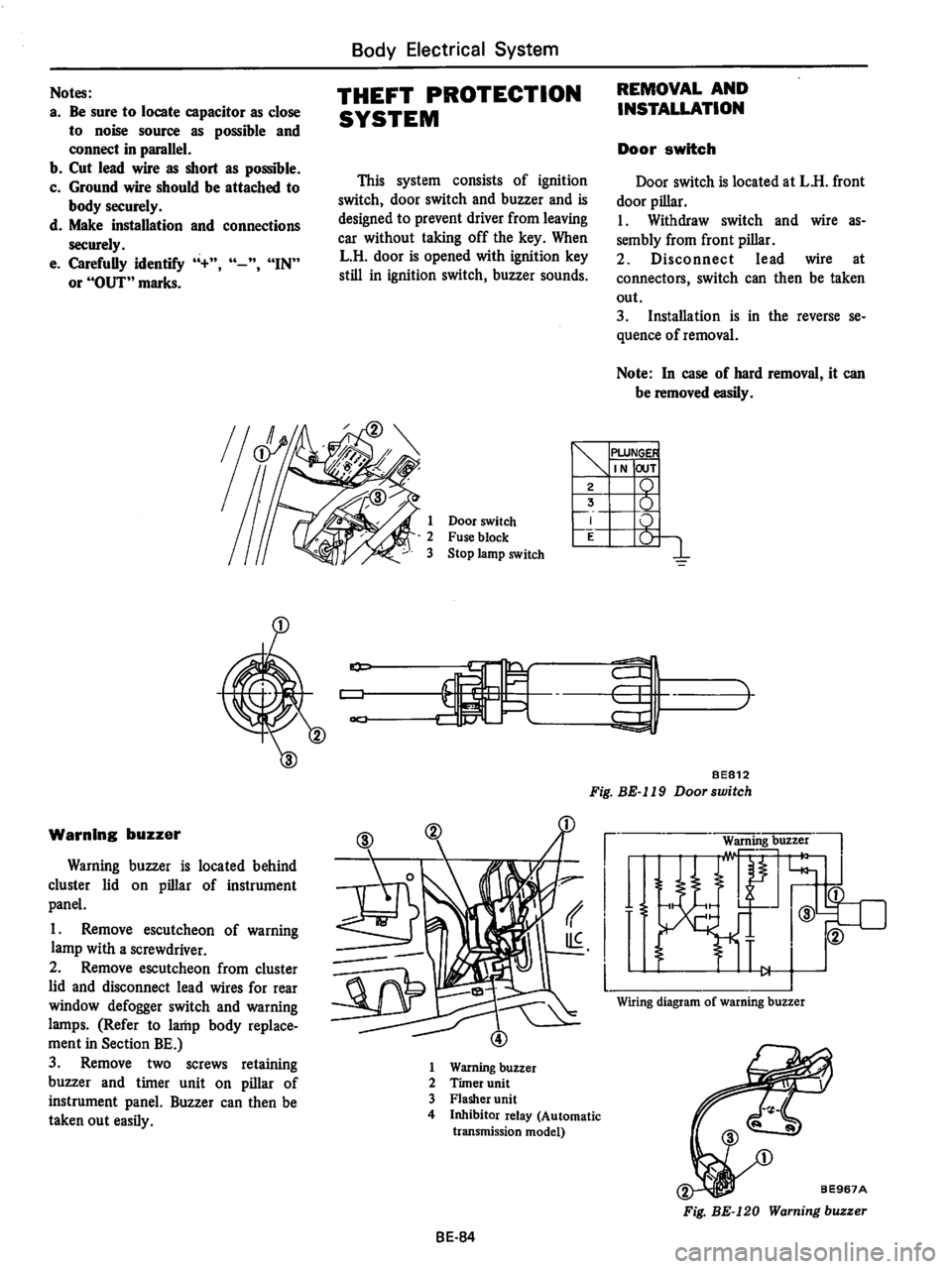 DATSUN B210 1976  Service Repair Manual 