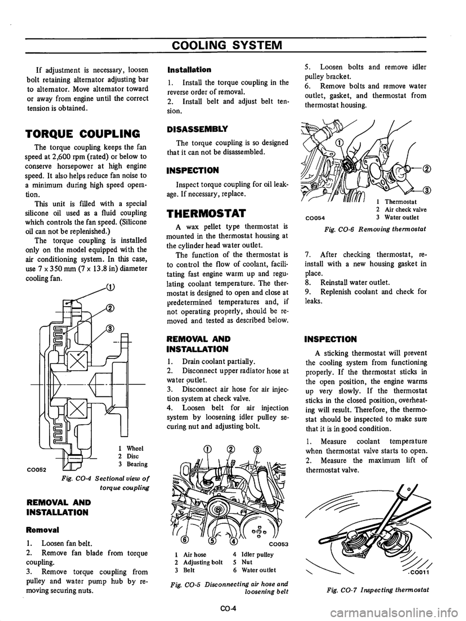 DATSUN B210 1976  Service Repair Manual 