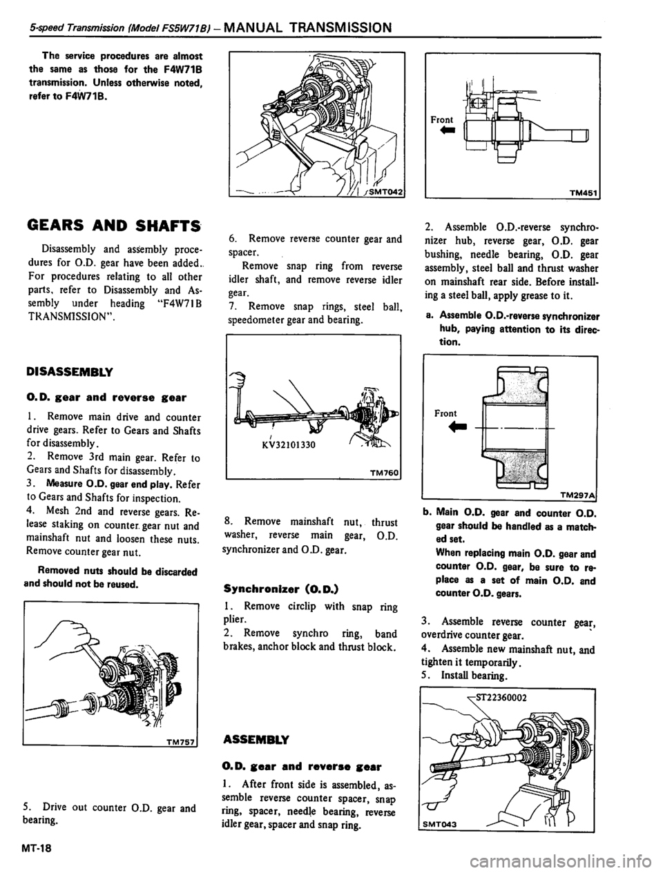 DATSUN PICK-UP 1980  Service Manual 