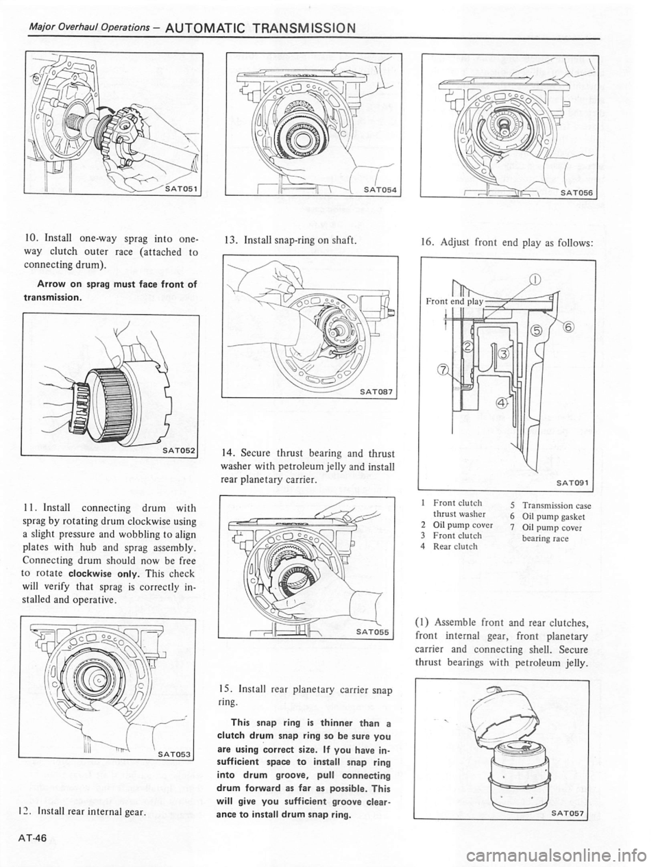 DATSUN PICK-UP 1980  Service Manual 
