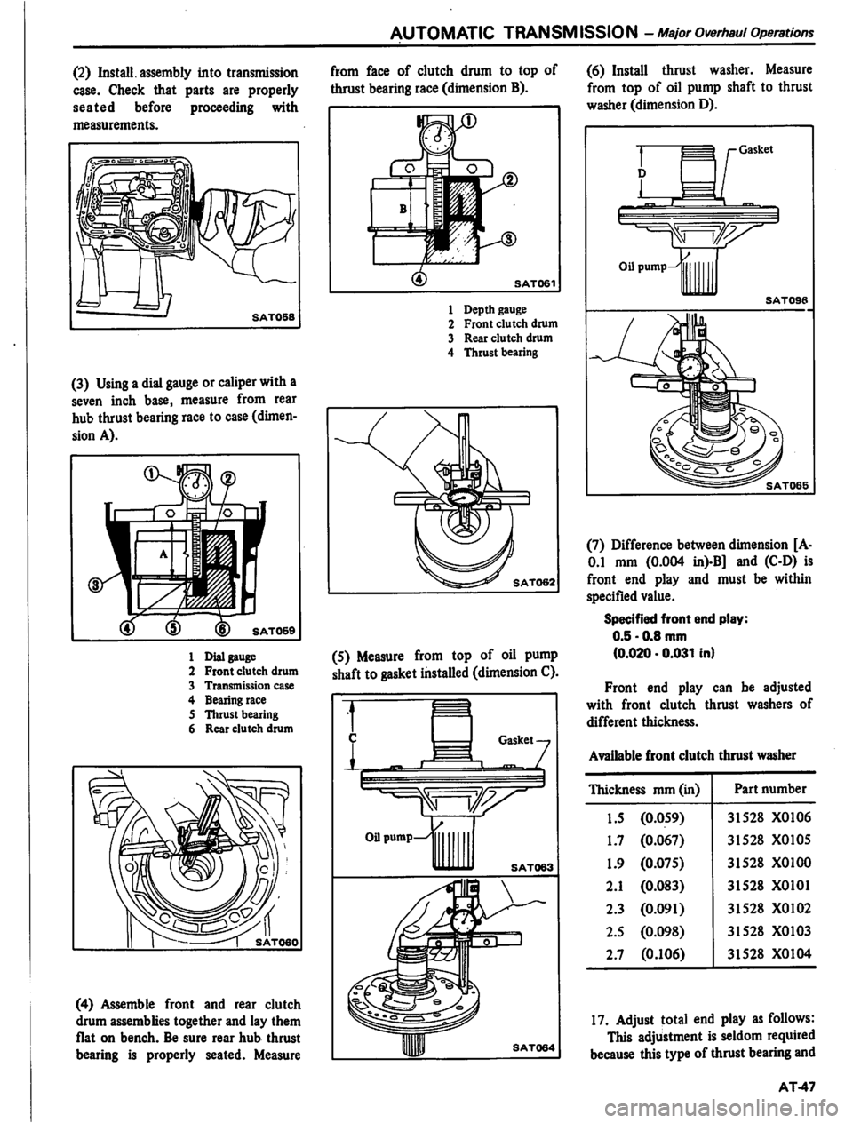DATSUN PICK-UP 1980  Service Manual 