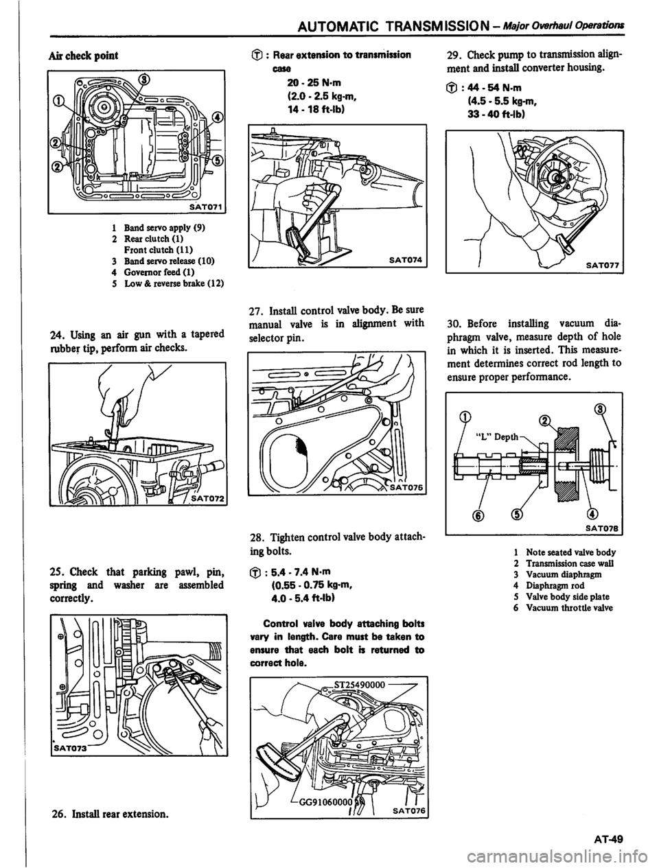 DATSUN PICK-UP 1980  Service Manual 