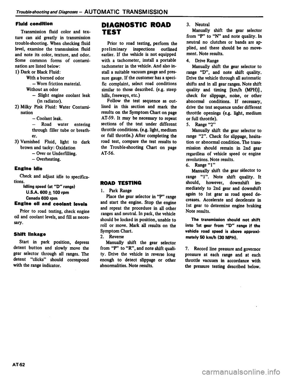 DATSUN PICK-UP 1980  Service Manual 