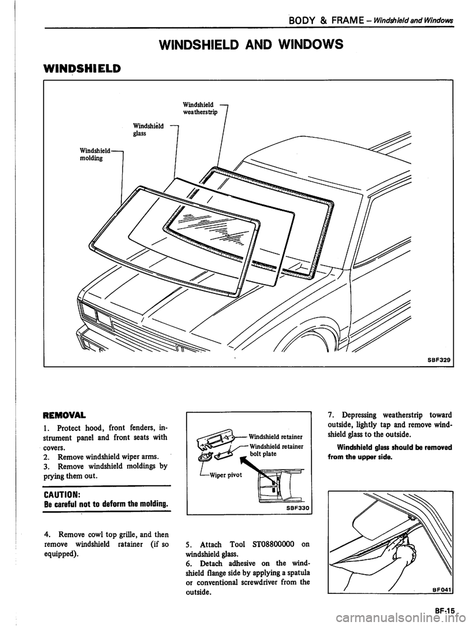 DATSUN PICK-UP 1980  Service Manual 