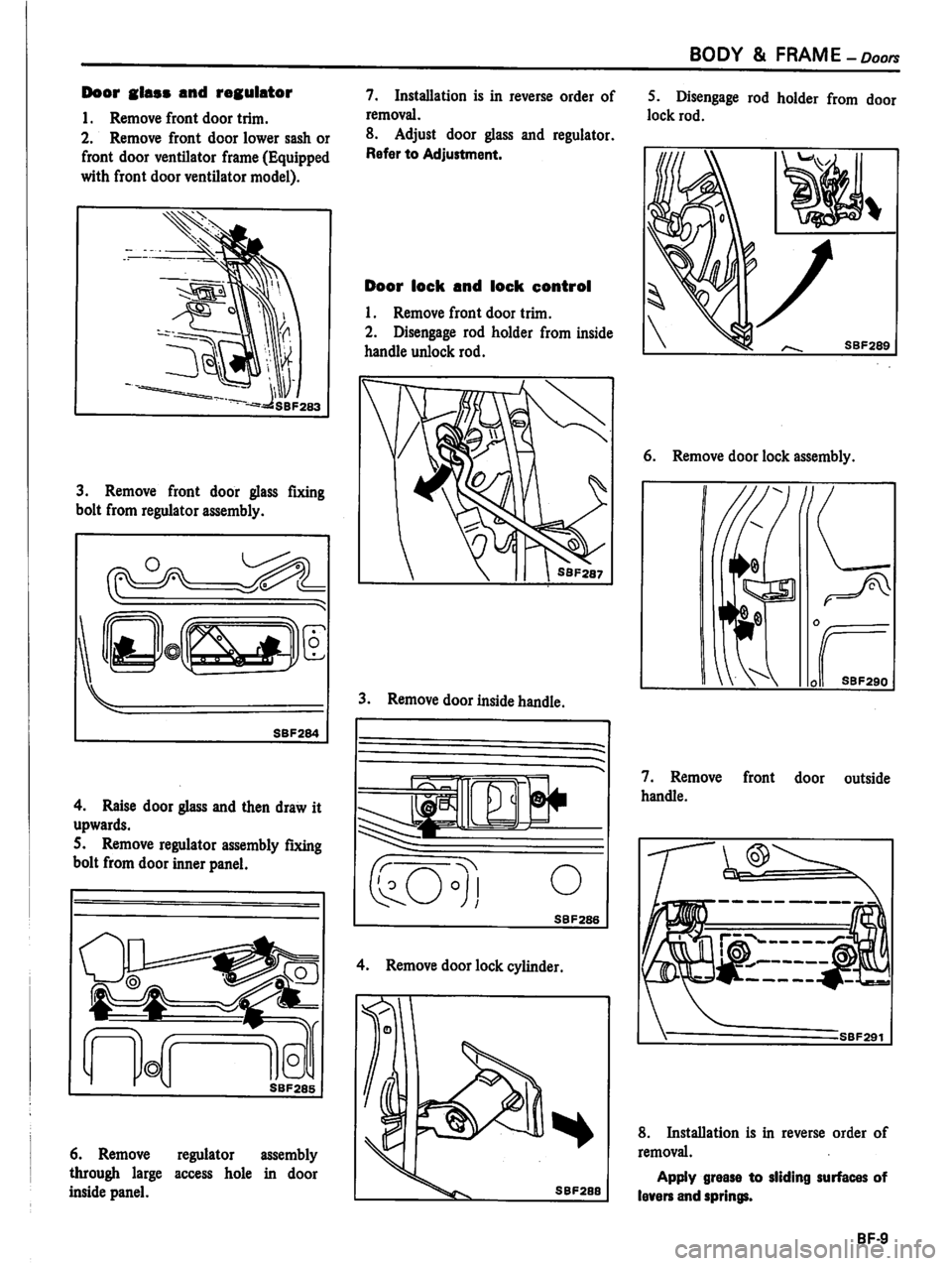 DATSUN PICK-UP 1981  Service Manual 
