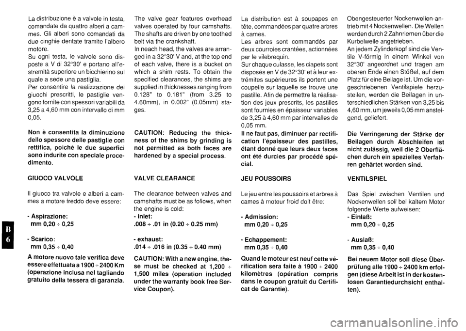 FERRARI F40 1992  Service Repair Manual 