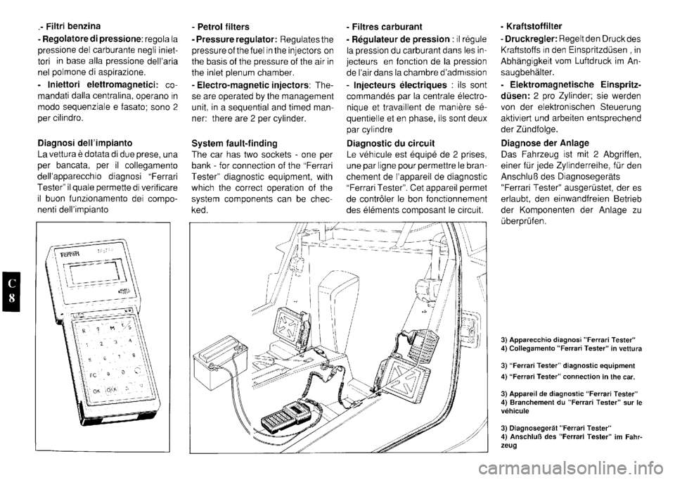 FERRARI F40 1992  Service Repair Manual 