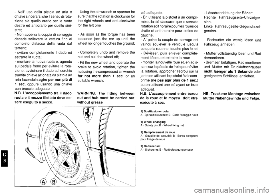 FERRARI F40 1992  Service Repair Manual 