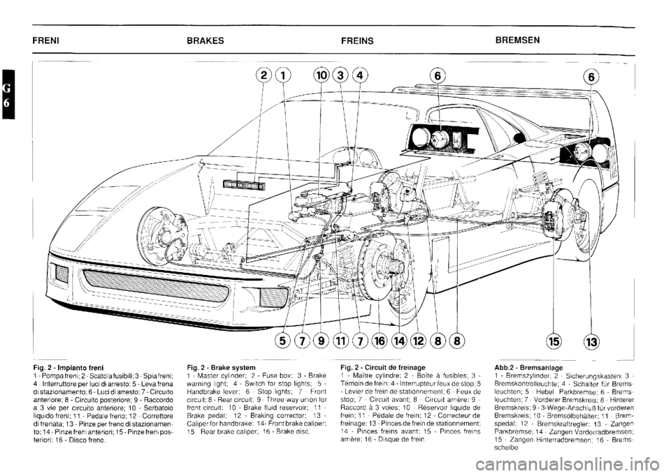 FERRARI F40 1992  Service Repair Manual 
