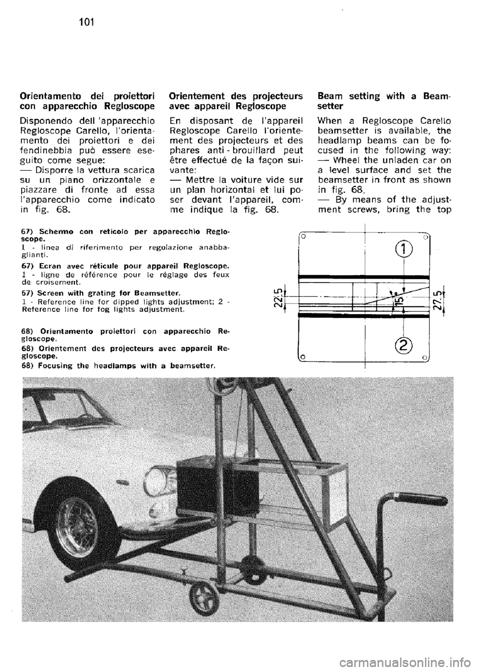 FERRARI 330 GT 1964  Owners Manual 