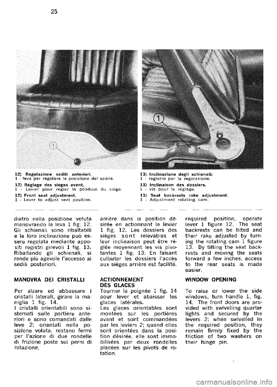 FERRARI 330 GT 1964  Owners Manual 