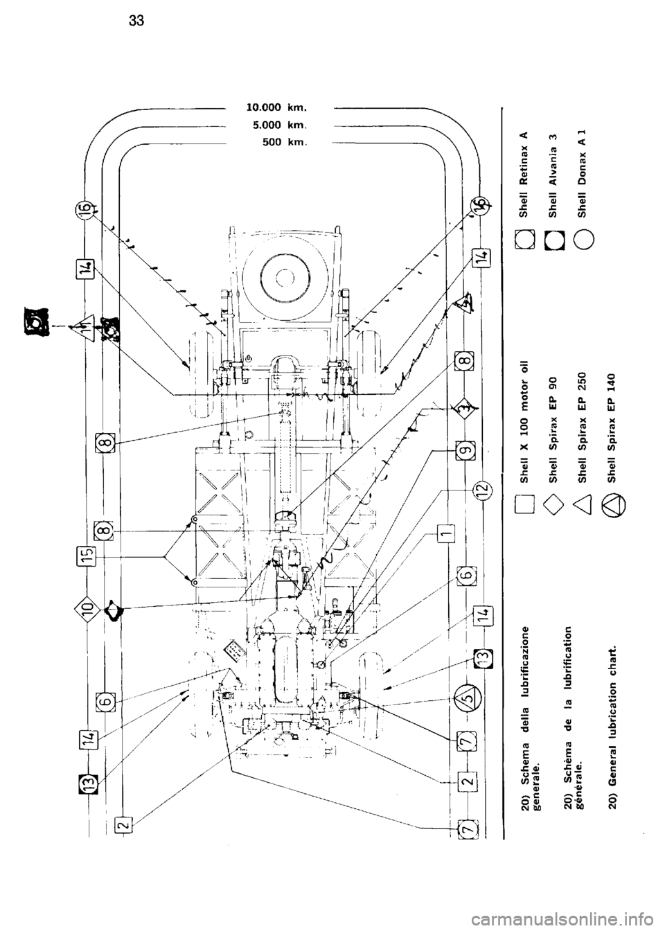 FERRARI 330 GT 1964  Owners Manual 