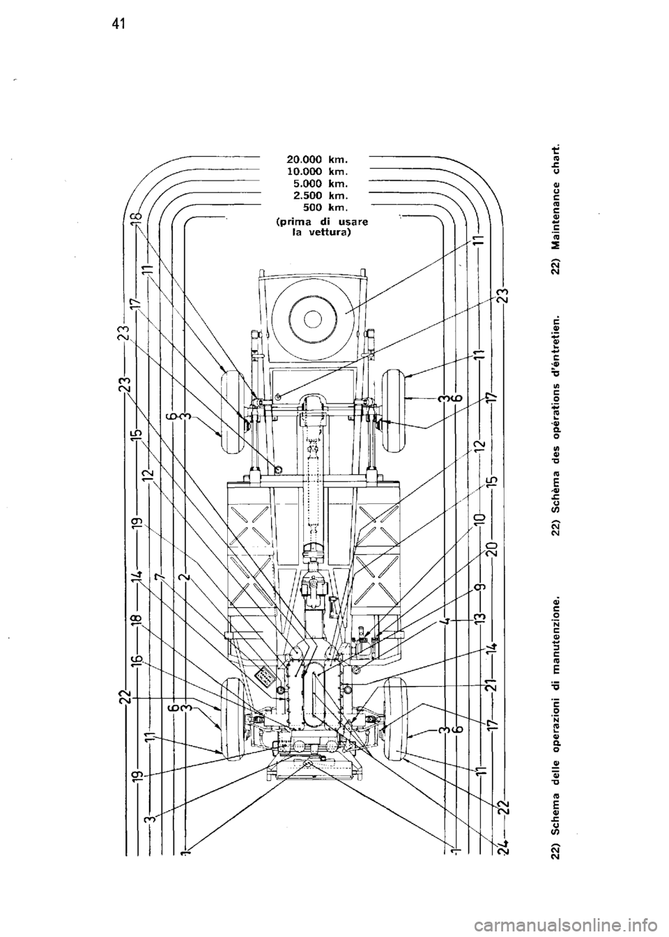 FERRARI 330 GT 1964  Owners Manual 