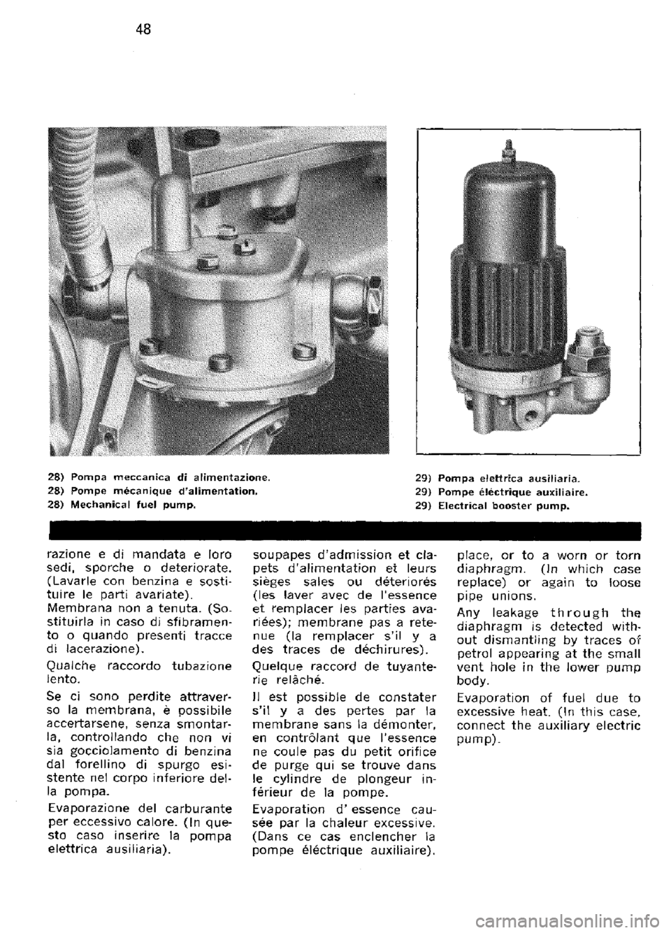 FERRARI 330 GT 1964  Owners Manual 