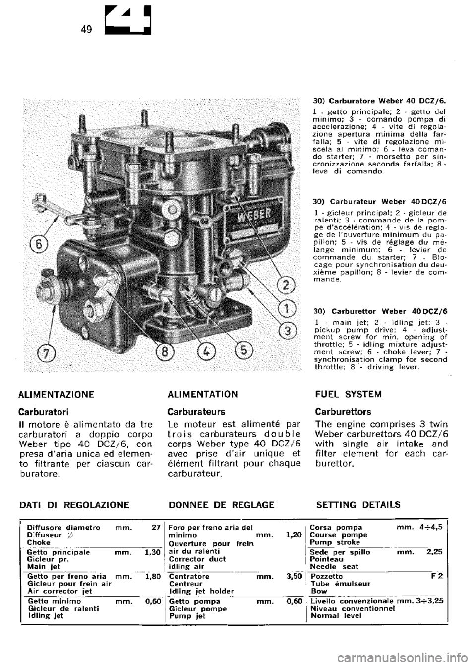 FERRARI 330 GT 1964  Owners Manual 