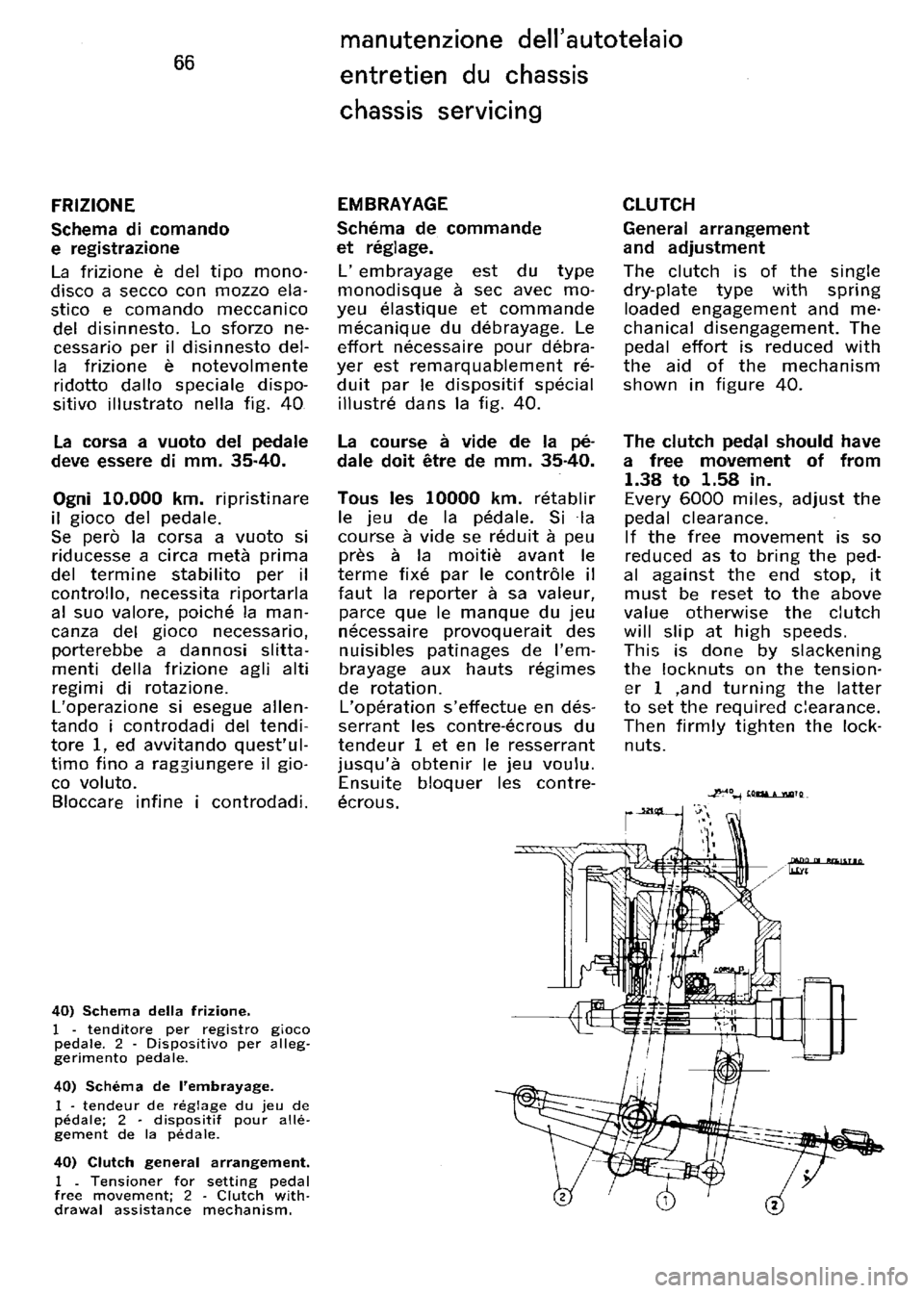 FERRARI 330 GT 1964  Owners Manual 