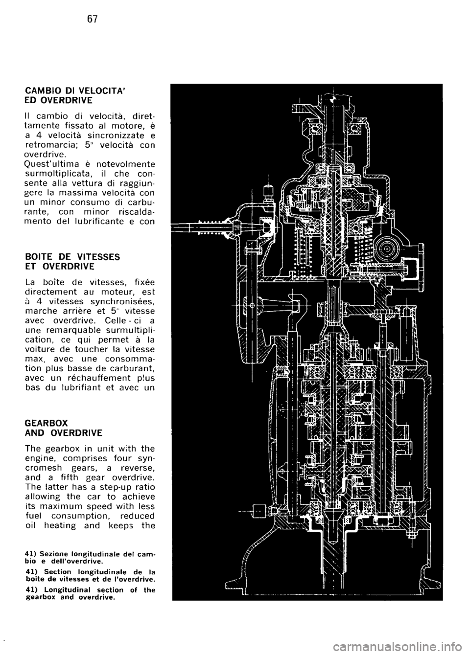 FERRARI 330 GT 1964  Owners Manual 