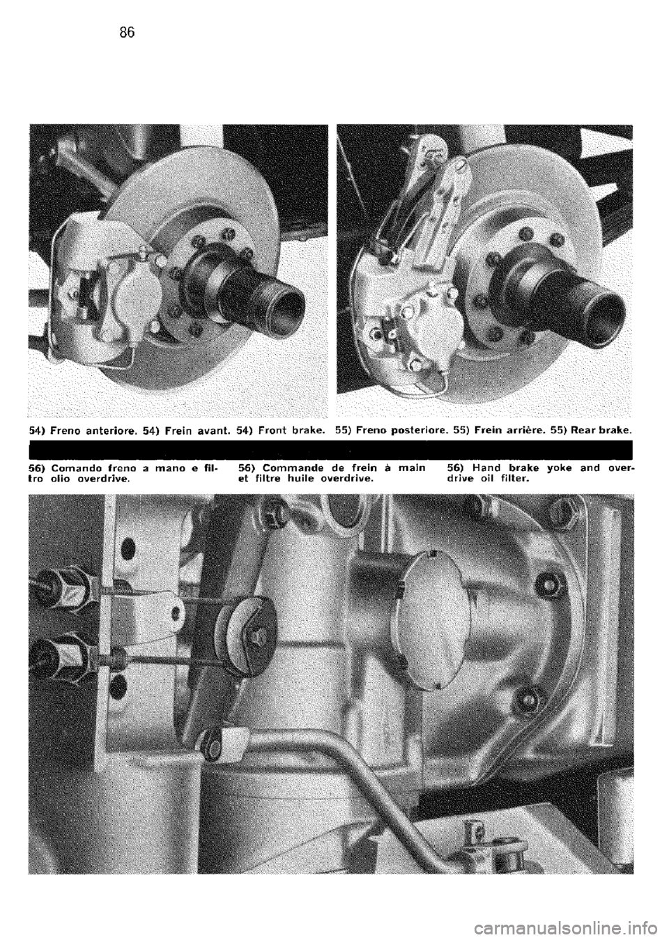 FERRARI 330 GT 1964  Owners Manual 