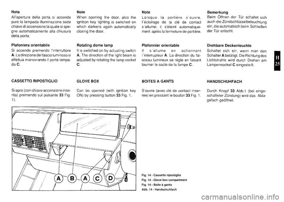 FERRARI TESTAROSSA 1990  Owners Manual 