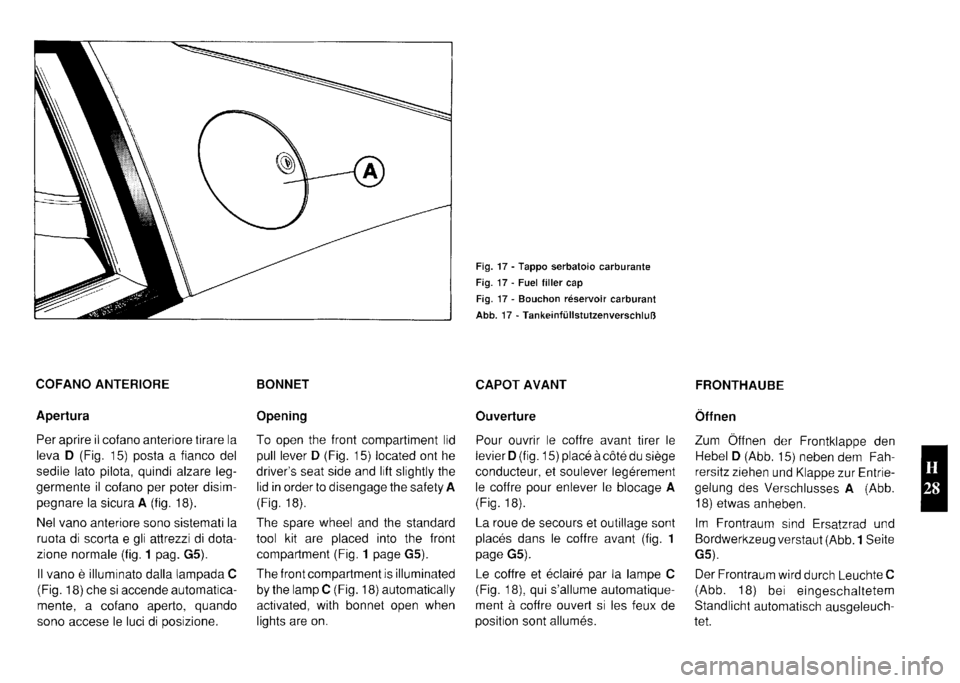 FERRARI TESTAROSSA 1990  Owners Manual 