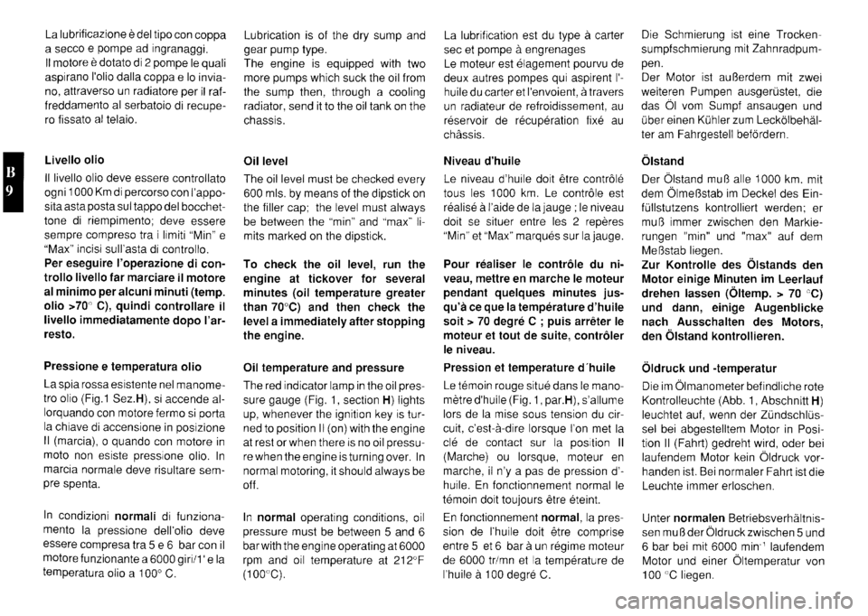 FERRARI TESTAROSSA 1990  Owners Manual 