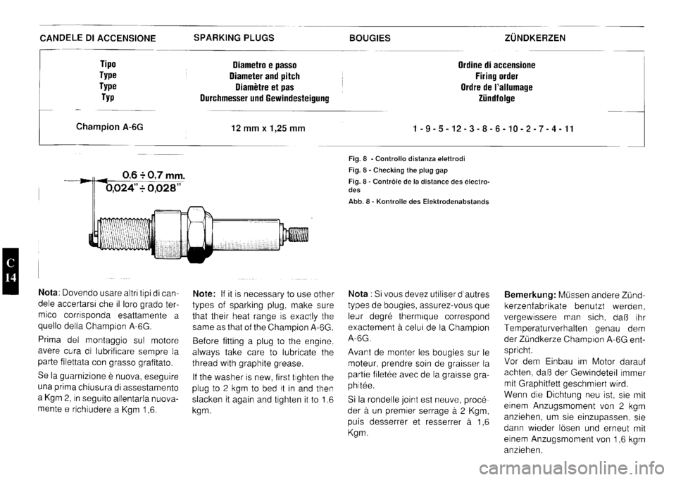FERRARI TESTAROSSA 1990  Owners Manual 