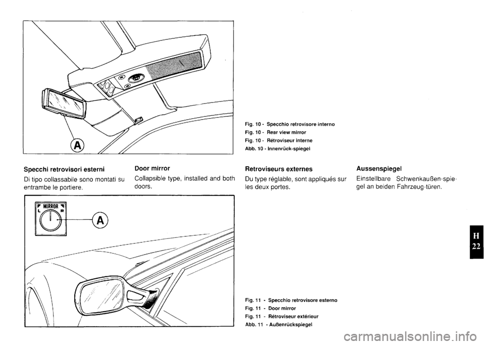 FERRARI TESTAROSSA 1990  Owners Manual 