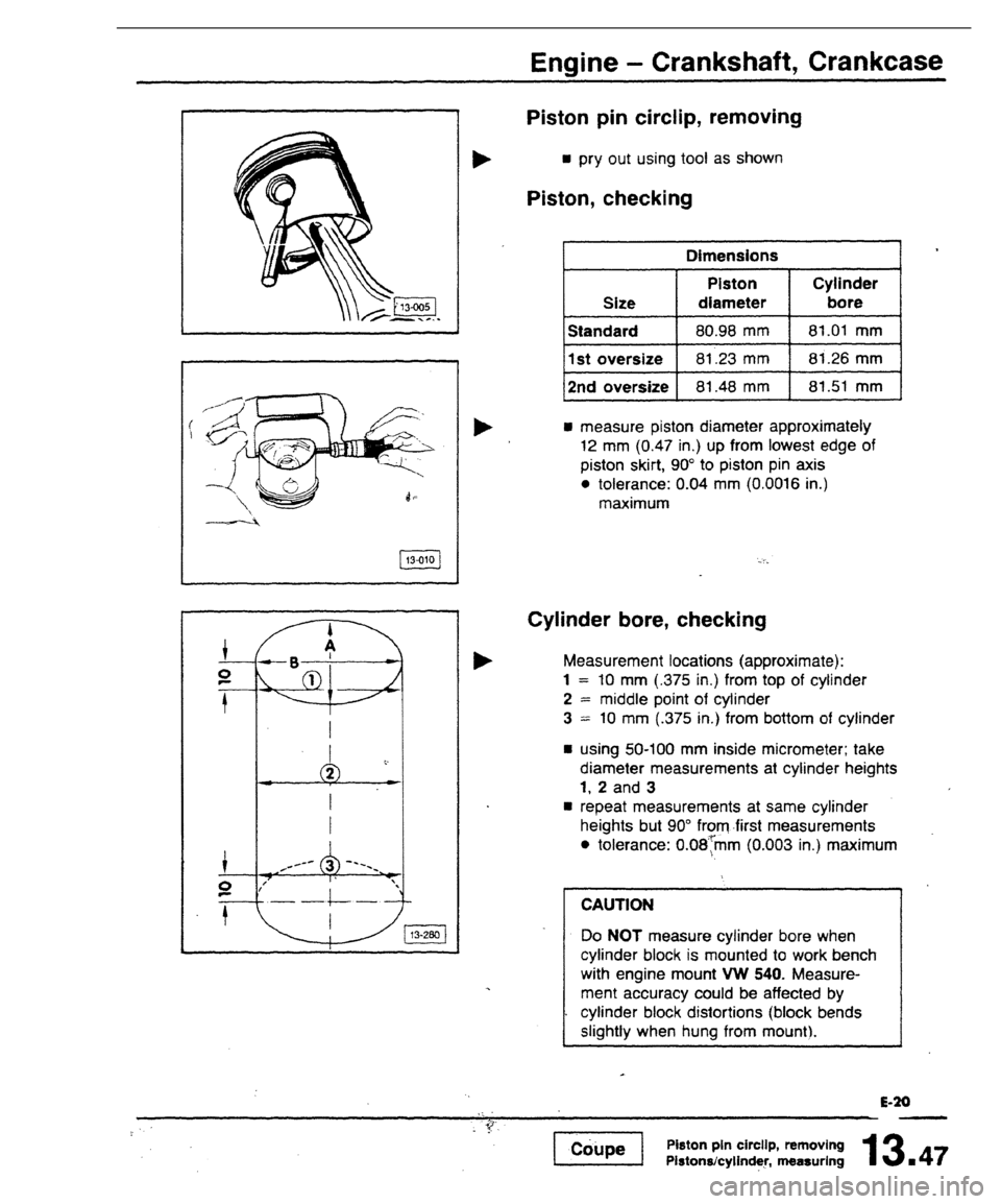 AUDI 80 90 COUPE 1988  Service Repair Manual 
