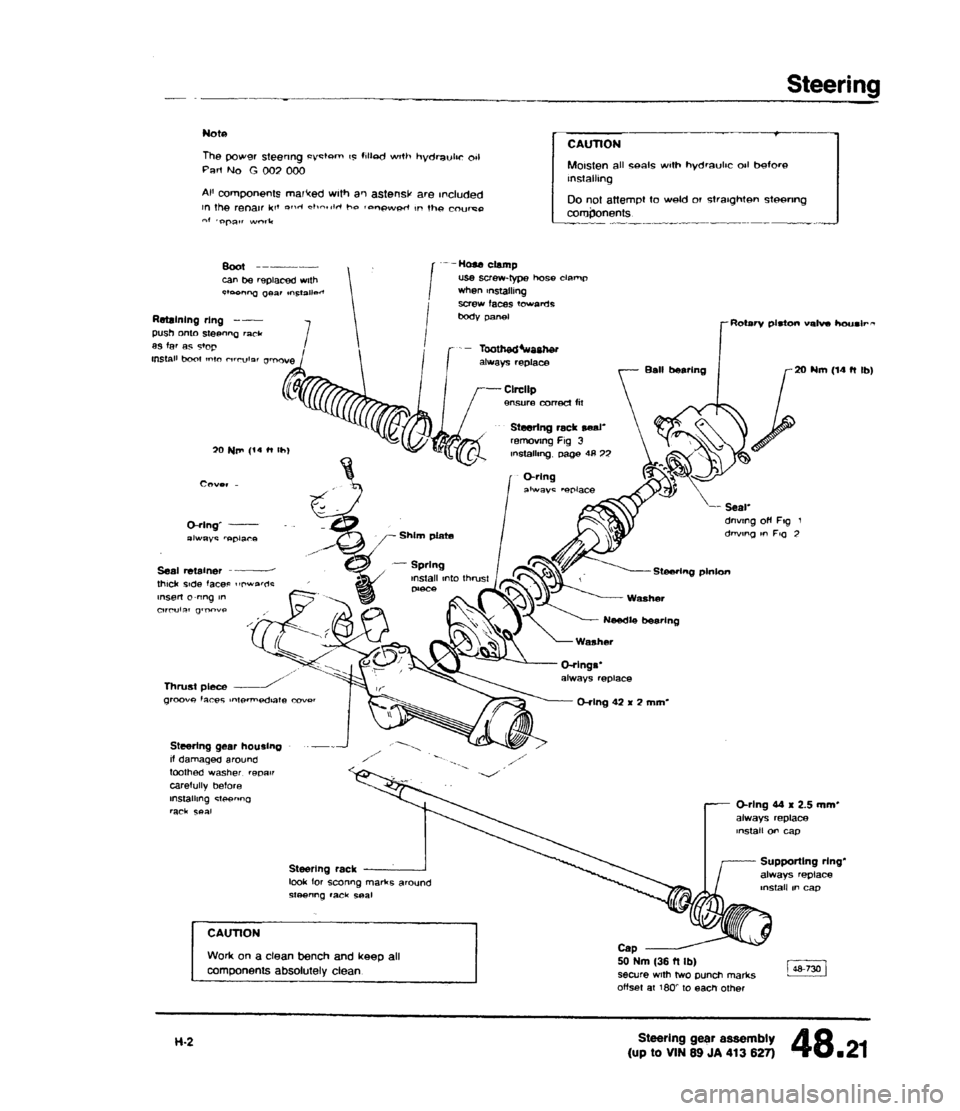 AUDI 80 90 COUPE 1988  Service Repair Manual 