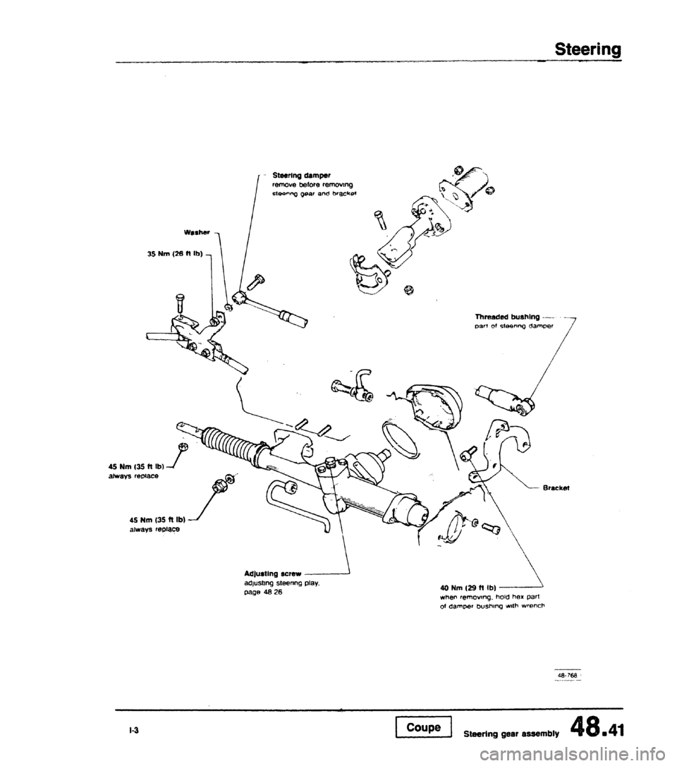 AUDI 80 90 COUPE 1988  Service Repair Manual 