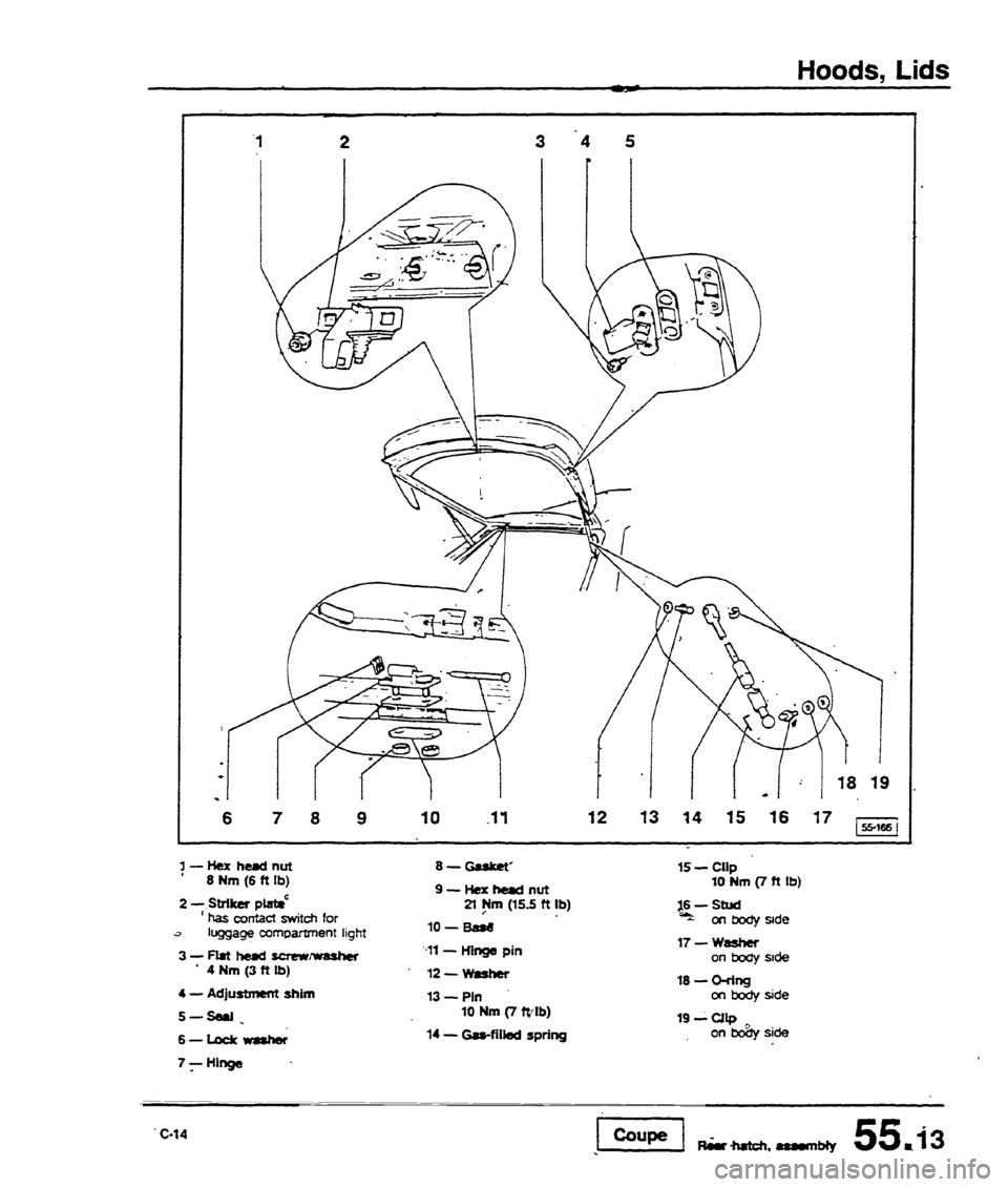 AUDI 80 90 COUPE 1988  Service Repair Manual 