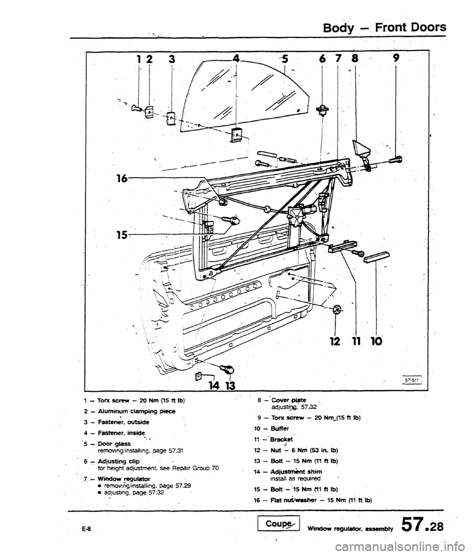 AUDI 80 90 COUPE 1988  Service Repair Manual 