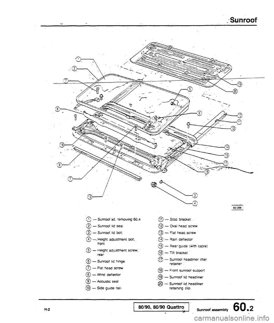 AUDI 80 90 COUPE 1988  Service Repair Manual 