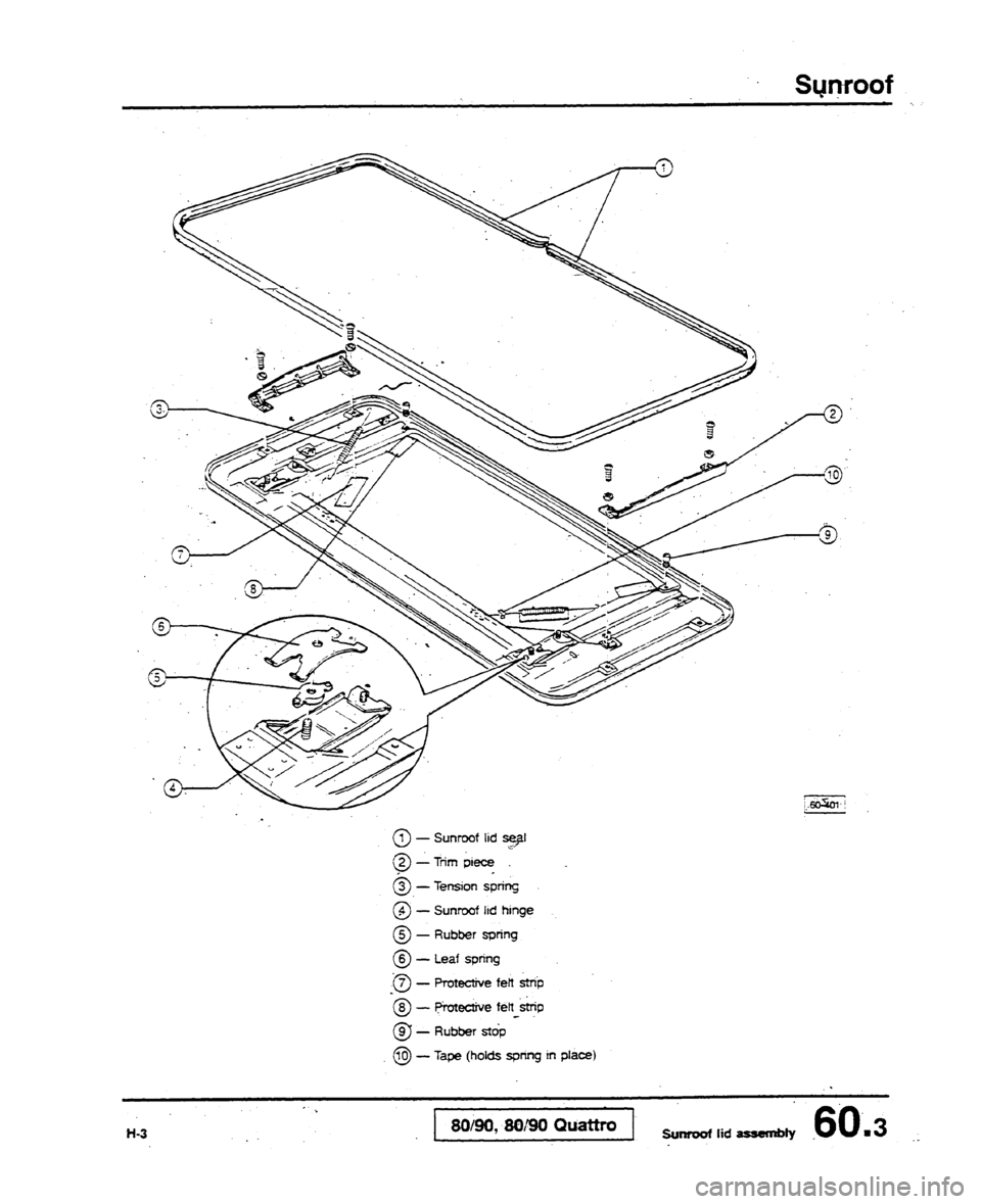 AUDI 80 90 COUPE 1988  Service Repair Manual 