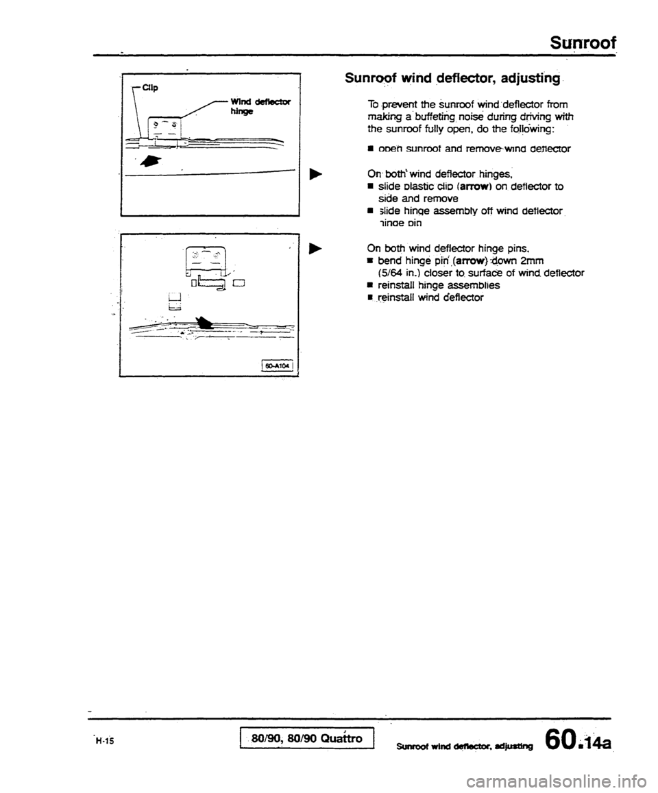 AUDI 80 90 COUPE 1988  Service Repair Manual 