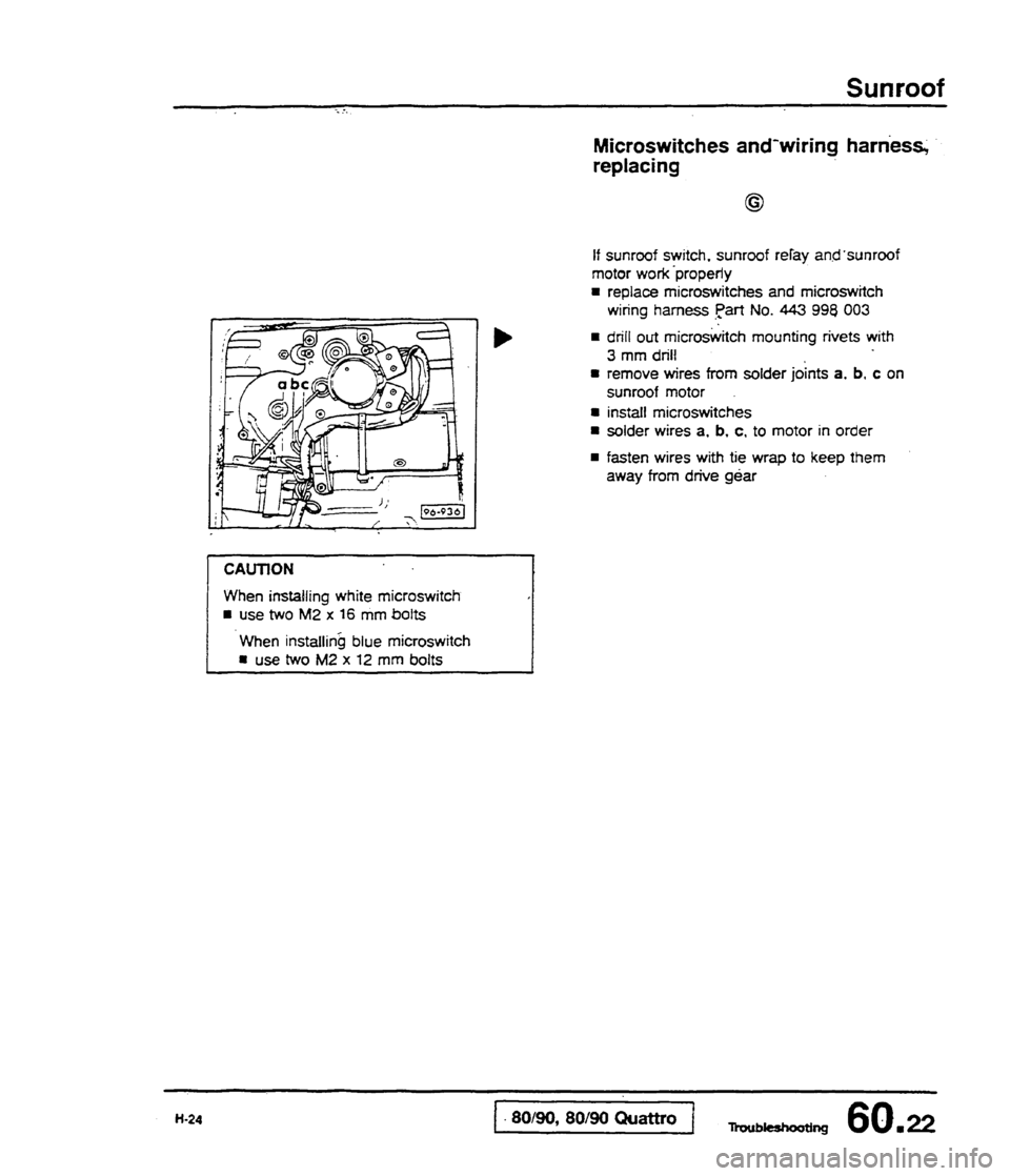 AUDI 80 90 COUPE 1988  Service Repair Manual 