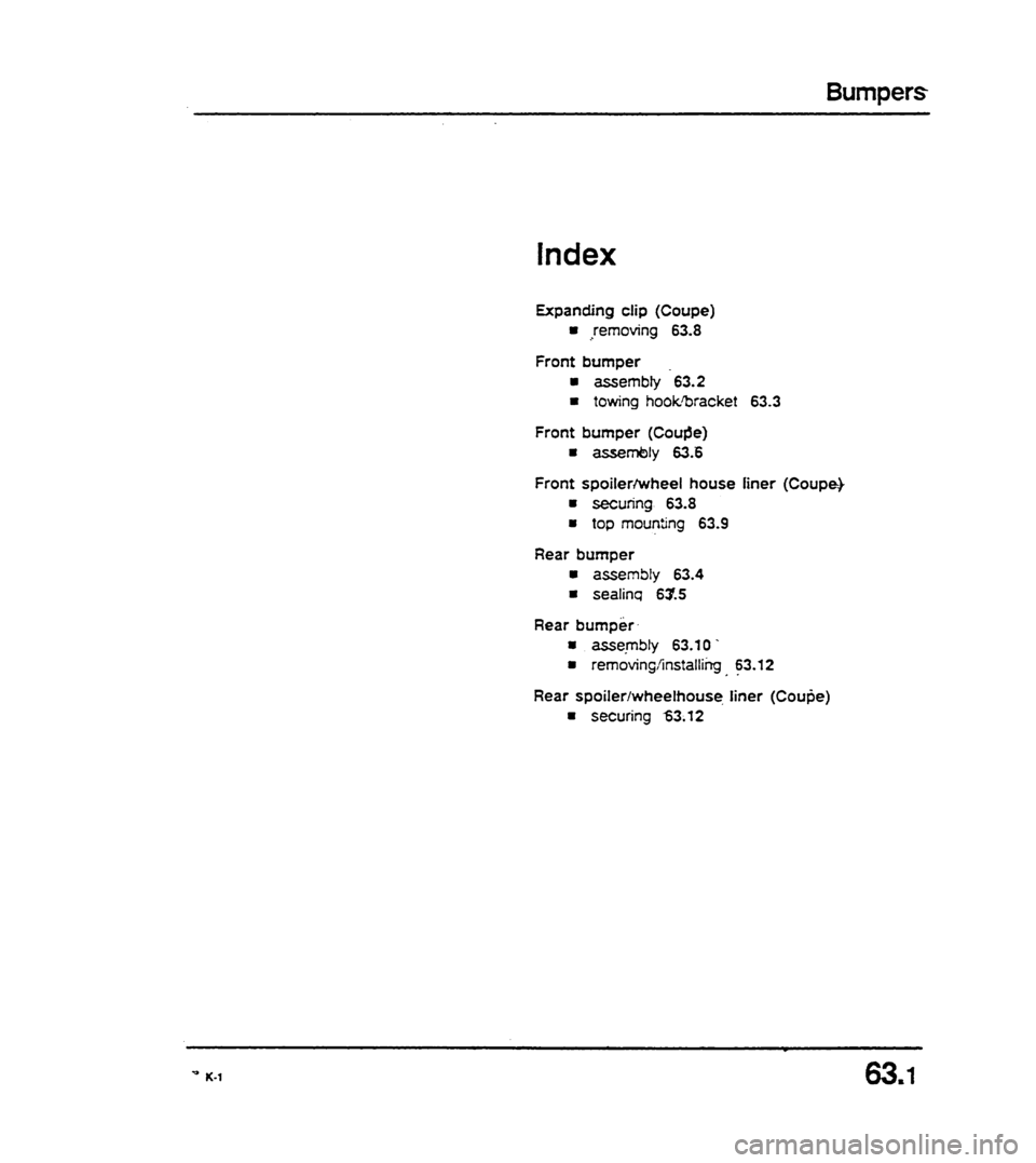 AUDI 80 90 COUPE 1988  Service Repair Manual 