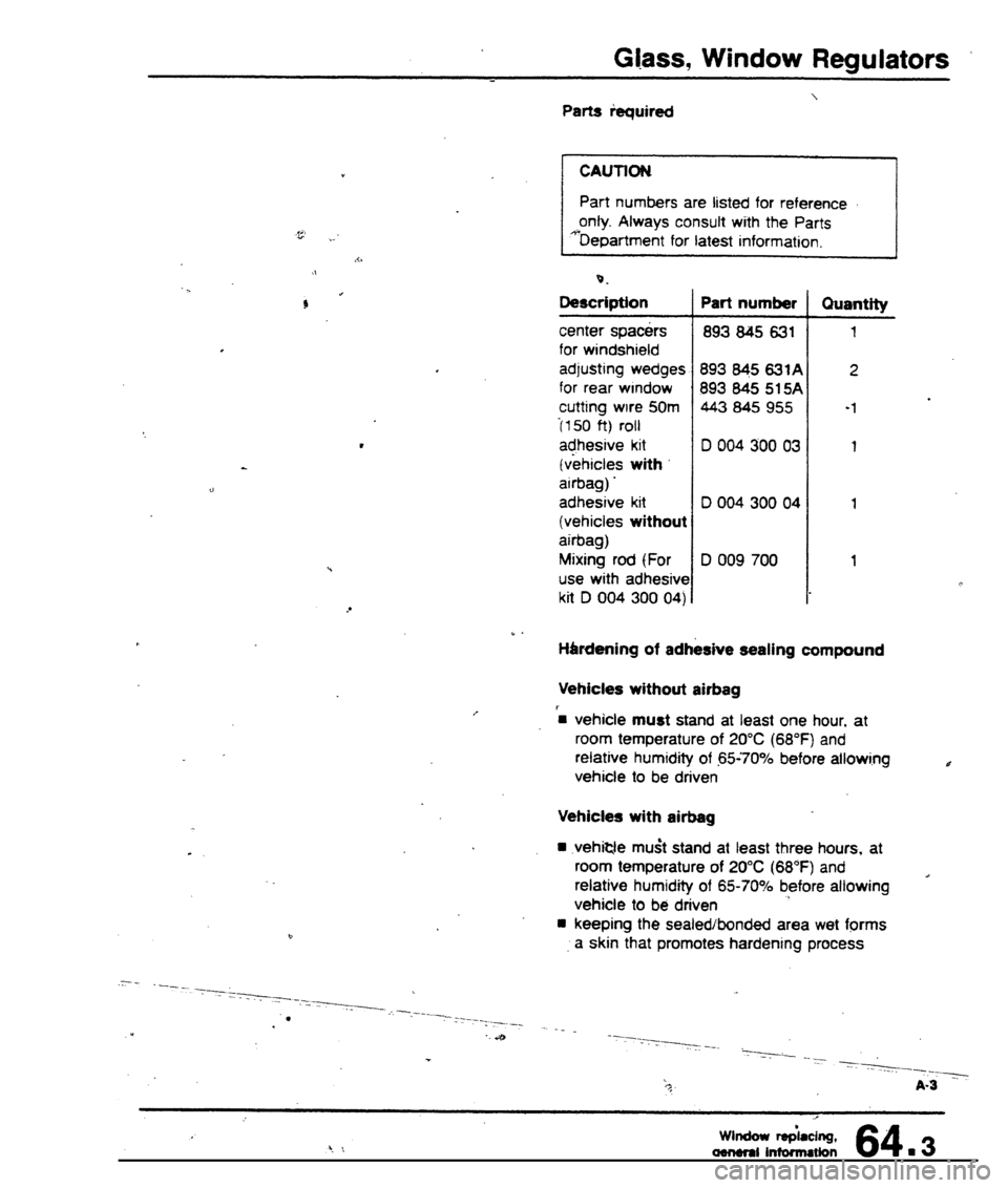 AUDI 80 90 COUPE 1988  Service Repair Manual 