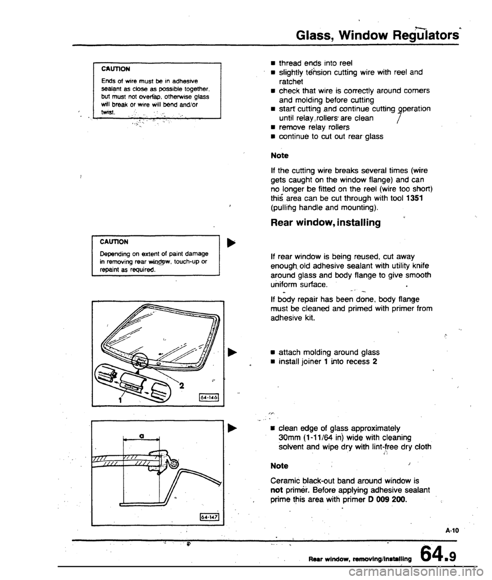 AUDI 80 90 COUPE 1988  Service Repair Manual 