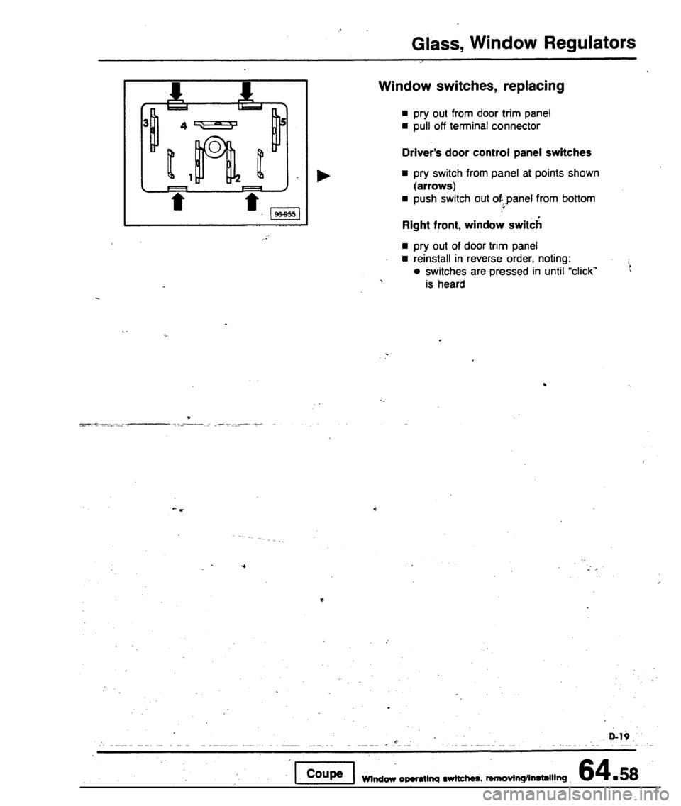 AUDI 80 90 COUPE 1988  Service Repair Manual 