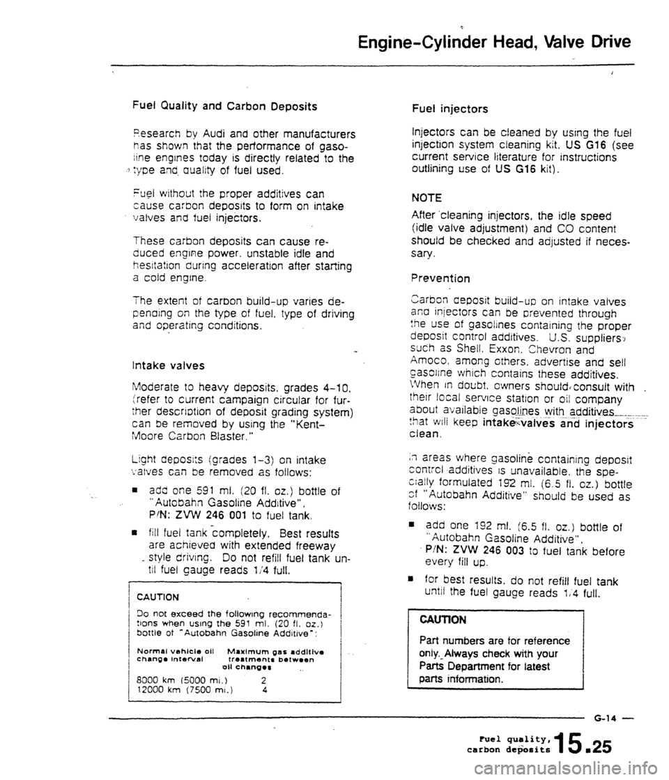 AUDI 80 90 COUPE 1988  Service Repair Manual 