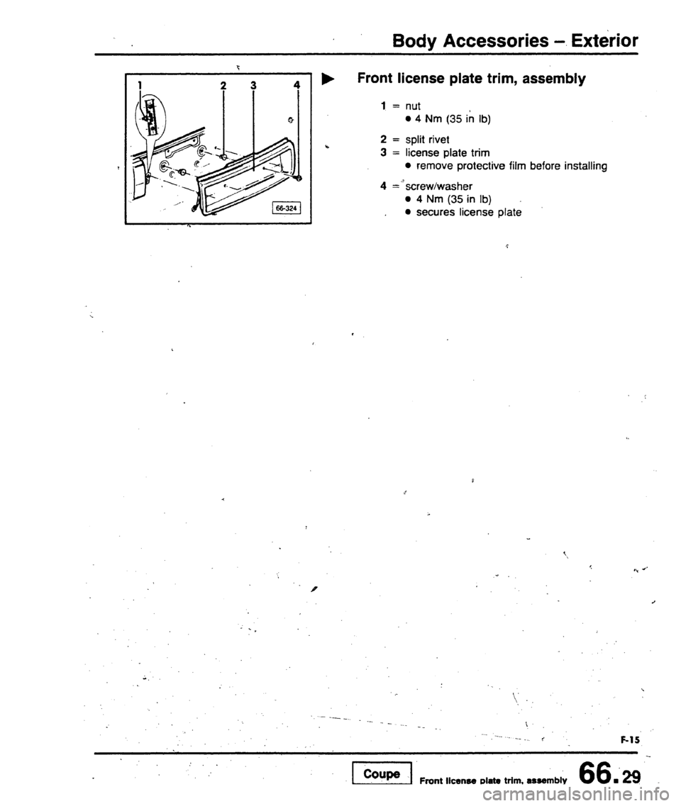 AUDI 80 90 COUPE 1988  Service Repair Manual 