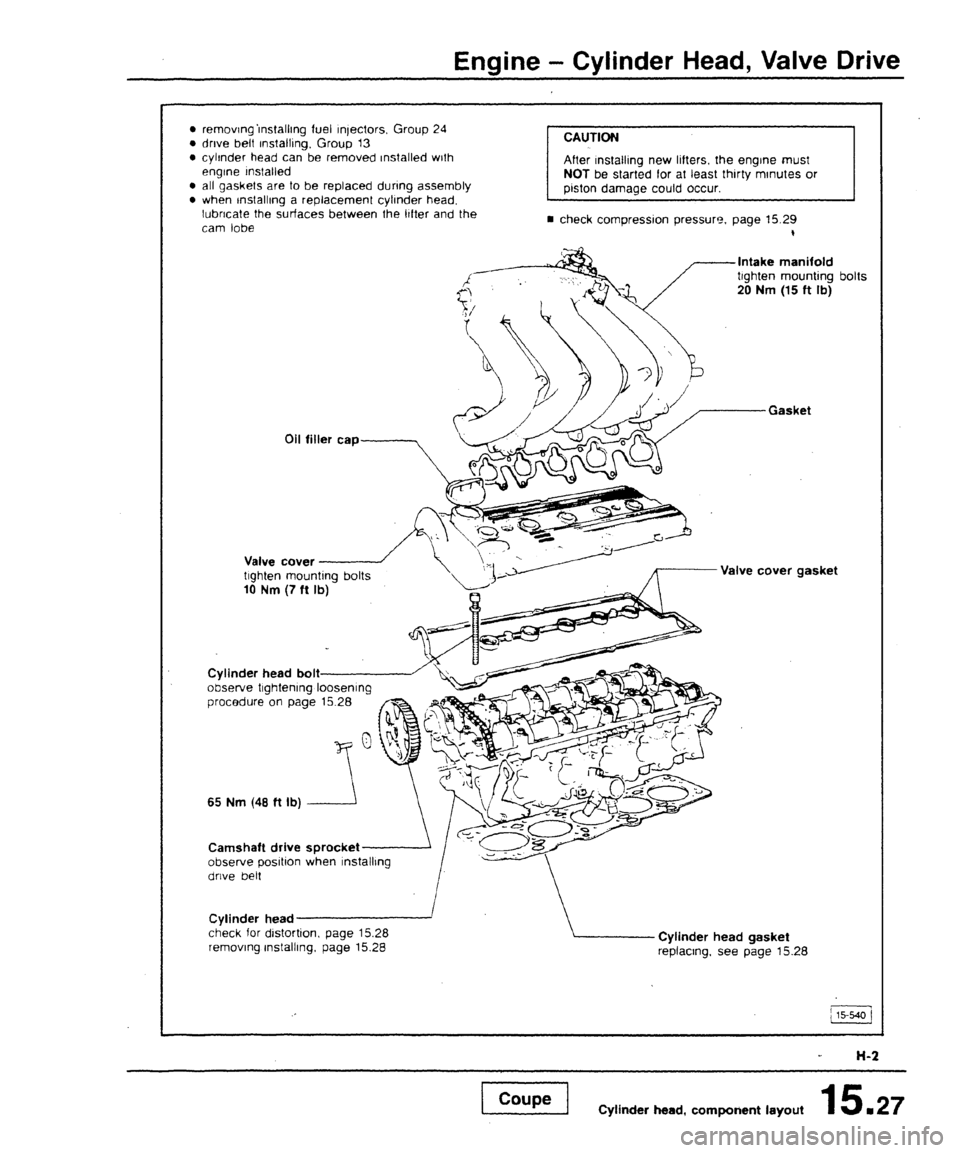 AUDI 80 90 COUPE 1988  Service Repair Manual 