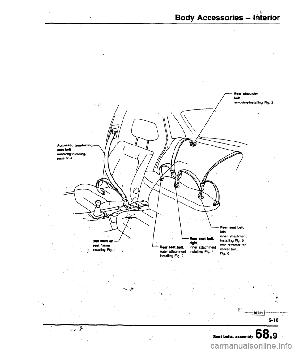 AUDI 80 90 COUPE 1988  Service Repair Manual 